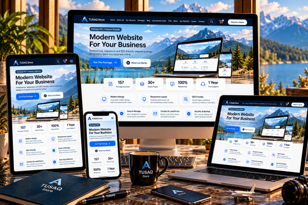 Accounting & Financial Advisory Website — Package 157