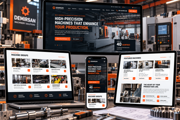 Industrial Machinery & Manufacturing Web Package-148