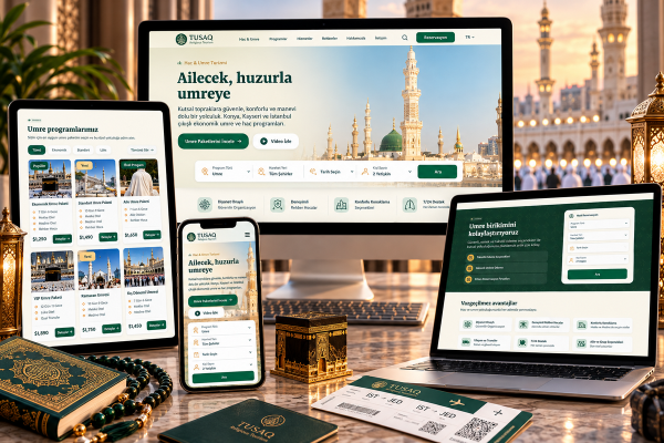 Hajj & Umrah Tourism Web Package – 156