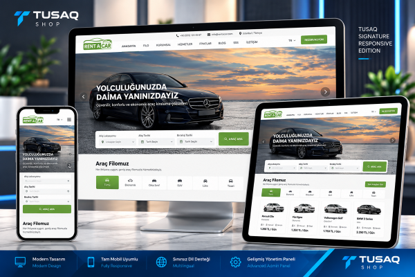 Rent A Car Web Package V5-161