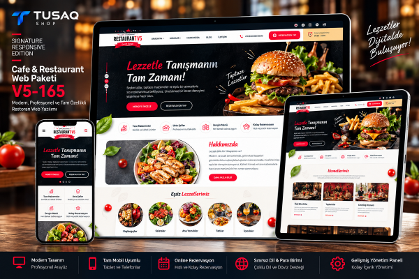 Cafe & Restaurant Web package V5-165